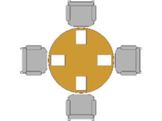 Sticker Custom Preview Image #079348 Interior Conference Table Chairs1