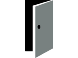 Sticker Custom Preview Image #079376 Interior Door Open