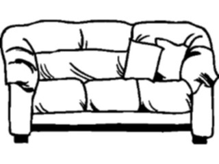 Sticker Custom Preview Image #079514 Interior Sofa3