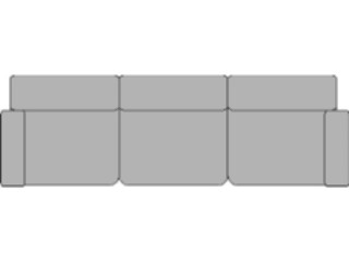 Sticker Custom Preview Image #079515 Interior Sofa3 Sections