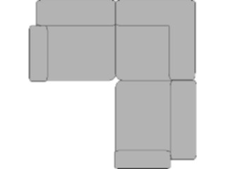 Sticker Custom Preview Image #079522 Interior Sofa Small Sectional