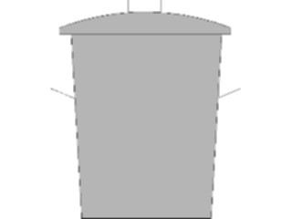 Sticker Custom Preview Image #079551 Interior Trash Can2