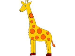 Sticker Custom Preview Image #079621 International Africa Animals Giraffe2