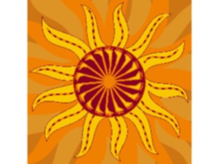 Sticker Custom Preview Image #079784 International Africa Art Design Sun Design