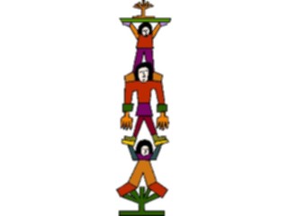Sticker Custom Preview Image #079788 International Africa Art Design Totem Pole1