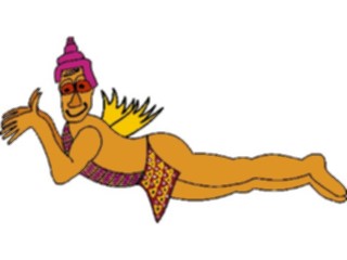 Sticker Custom Preview Image #079898 International Africa People Cartoons Spirit3