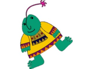 Sticker Custom Preview Image #079907 International Africa People Cartoons Swaying