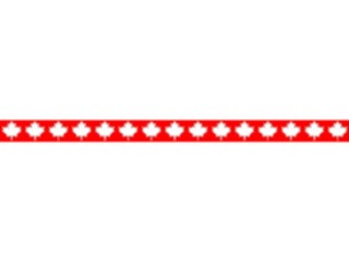 Sticker Custom Preview Image #080001 International Canada Maple Leaf Border2