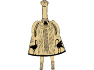 Sticker Custom Preview Image #080088 International Greece Art Design Doll