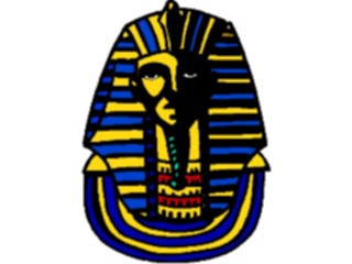 Sticker Custom Preview Image #080428 International Miscellaneous Egyptian Mummy Head2