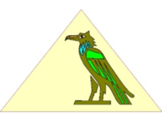 Sticker Custom Preview Image #080453 International Miscellaneous Pyramid Bird1