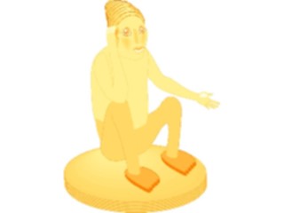 Sticker Custom Preview Image #080461 International Miscellaneous Statue