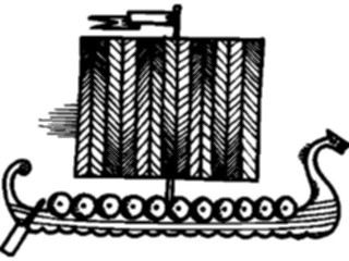 Sticker Custom Preview Image #080478 International Miscellaneous Viking Ship1
