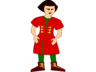 Sticker Custom Preview Image #080617 International People Cartoons Child1