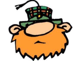 Sticker Custom Preview Image #080683 International People Cartoons Irish Man Face