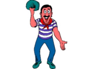 Sticker Custom Preview Image #080688 International People Cartoons Italian Man