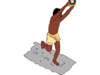 Sticker Custom Preview Image #080981 International People Images Man Running