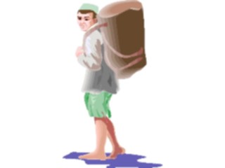 Sticker Custom Preview Image #080985 International People Images Manwith Backpack