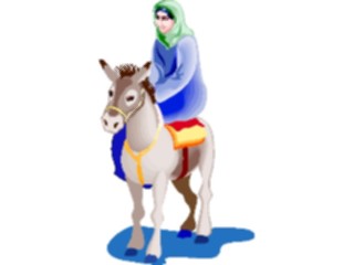 Sticker Custom Preview Image #080992 International People Images Mexicanon Donkey