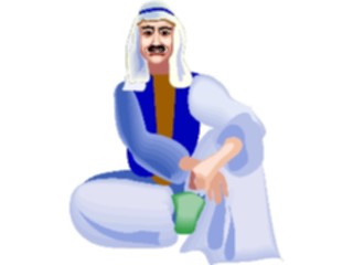 Sticker Custom Preview Image #080997 International People Images Middle Eastern Man02