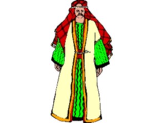 Sticker Custom Preview Image #081002 International People Images Middle Eastern Man07