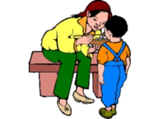 Sticker Custom Preview Image #081016 International People Images Mother Child
