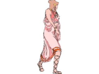 Sticker Custom Preview Image #081037 International People Images Roman Woman1