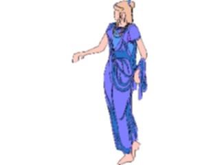 Sticker Custom Preview Image #081038 International People Images Roman Woman2