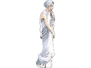 Sticker Custom Preview Image #081040 International People Images Roman Woman4
