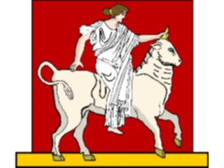Sticker Custom Preview Image #081043 International People Images Roman Womanon Unicorn
