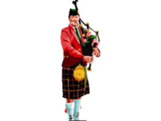 Sticker Custom Preview Image #081048 International People Images Scottish Man Bagpipe