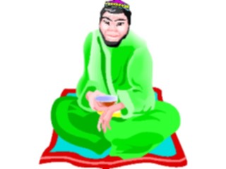 Sticker Custom Preview Image #081070 International People Images Ukranian Wearing Robe