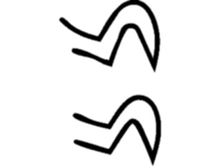 Sticker Custom Preview Image #081313 International Symbol Alphabets Easter Island Easter Island066