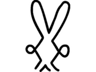 Sticker Custom Preview Image #081325 International Symbol Alphabets Easter Island Easter Island078