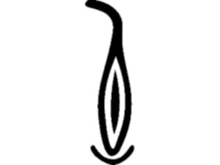 Sticker Custom Preview Image #081588 International Symbol Alphabets Egyptian Hieroglyphics Pound Press Down