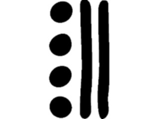 Sticker Custom Preview Image #081673 International Symbol Alphabets Maya Day Names14