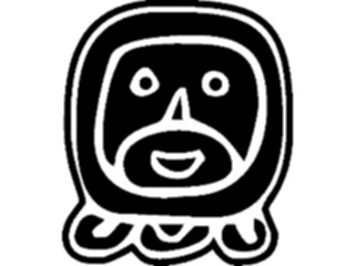 Sticker Custom Preview Image #081679 International Symbol Alphabets Maya Day Names Ahau