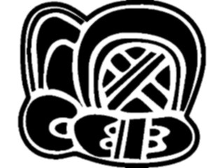 Sticker Custom Preview Image #081729 International Symbol Alphabets Maya Month Glyphs Uo