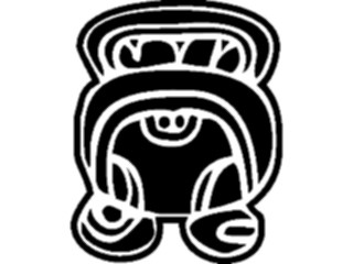 Sticker Custom Preview Image #081734 International Symbol Alphabets Maya Month Glyphs Zec