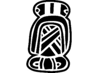 Sticker Custom Preview Image #081735 International Symbol Alphabets Maya Month Glyphs Zip