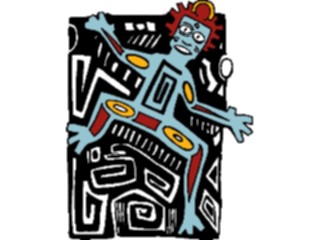 Sticker Custom Preview Image #081908 International Tribal Designs Artifacts Design09