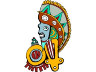 Sticker Custom Preview Image #081925 International Tribal Designs Artifacts Design26