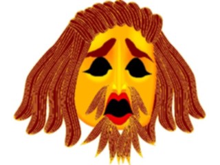 Sticker Custom Preview Image #081981 International Tribal Designs Artifacts Mask35
