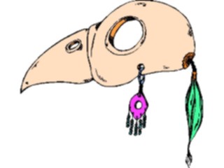 Sticker Custom Preview Image #081985 International Tribal Designs Artifacts Mask39