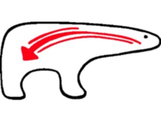 Sticker Custom Preview Image #081988 International Tribal Designs Figures Bear1