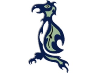 Sticker Custom Preview Image #081990 International Tribal Designs Figures Bird01