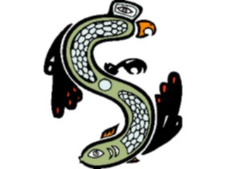 Sticker Custom Preview Image #081991 International Tribal Designs Figures Bird02