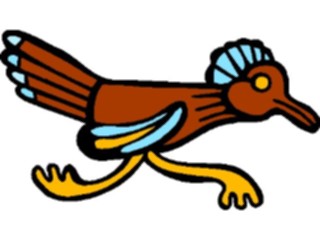 Sticker Custom Preview Image #081995 International Tribal Designs Figures Bird06