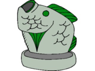 Sticker Custom Preview Image #082121 International Tribal Designs Figures Fish06