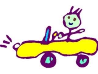 Sticker Custom Preview Image #082318 Kids Stuff Drawings Driving1